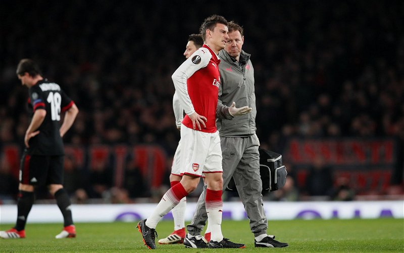 Image for ‘Ruined his legacy’ – Lots of Arsenal fans think the end is near after bombshell Koscielny snub