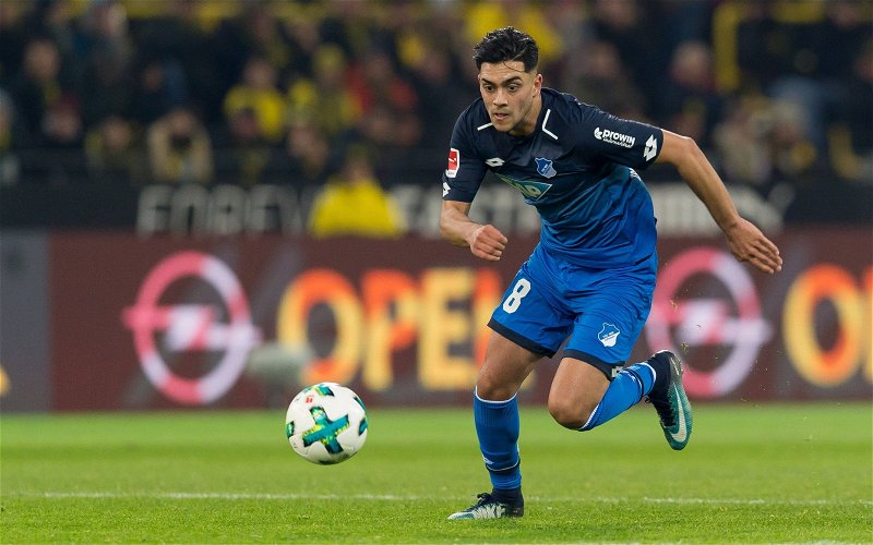 Image for Arsenal among trio of clubs keen on Hoffenheim starlet