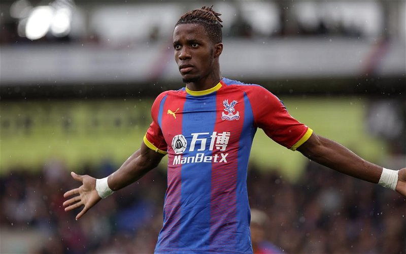 Image for Why Darren Lewis’ (and Crystal Palace’s) valuation of Wilfried Zaha is some way off