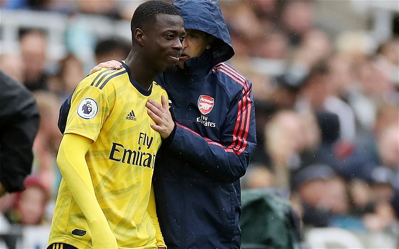 Image for Arsenal: Unai Emery told he made a mistake signing Nicolas Pepe