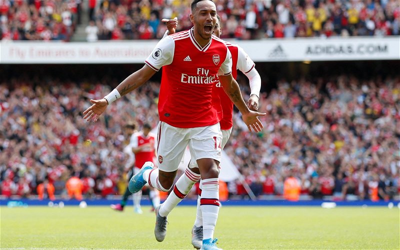 Image for Vital asset: Gunners would finish outside of top-six without Aubameyang