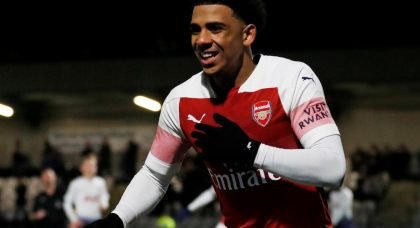 The next Aubameyang: Arsenal U23s striker is destined for the top