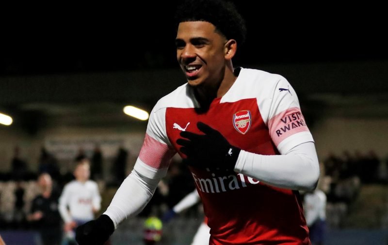 The next Aubameyang: Arsenal U23s striker is destined for the top