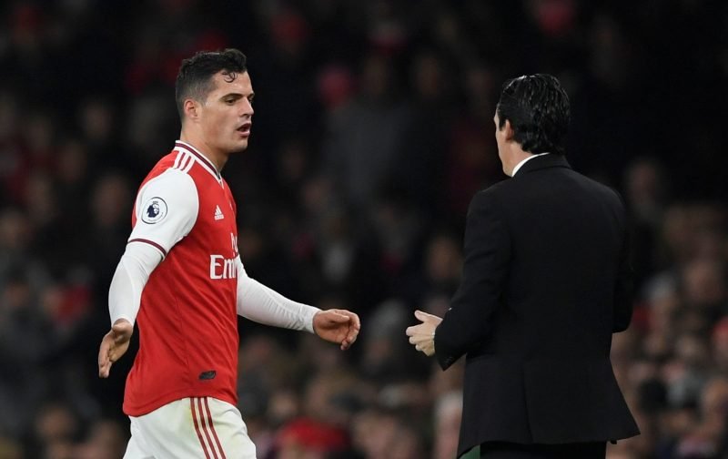 Arsenal: Unai Emery says Granit Xhaka is ‘devastated’