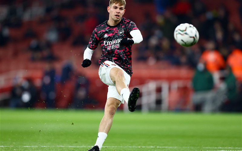Image for Arsenal must unleash Emile Smith Rowe against Palace
