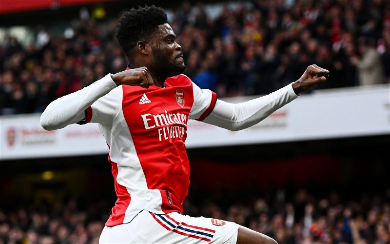 Image for Arsenal star Thomas Partey may have suffered season-ending “stress” problem